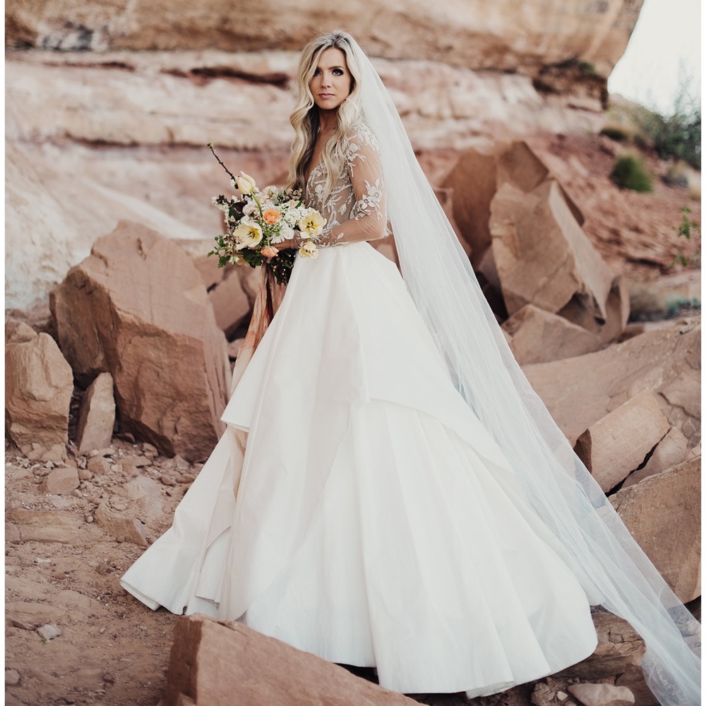 Hailey Paige Collins Gown Wedding Dress